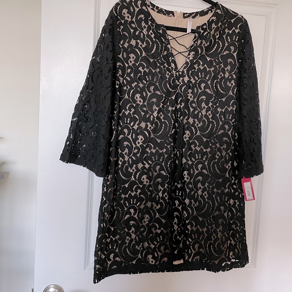 Black Lace Dress